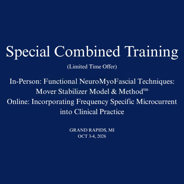 Special Combined Training - NMFT & FSM (Limited time offer)